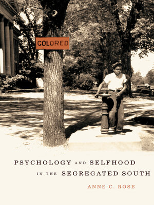 cover image of Psychology and Selfhood in the Segregated South